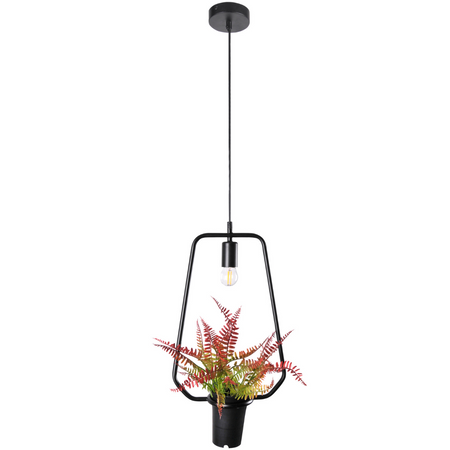 Stropné závesné svietidlo E27 čierne Soren Sanico Goldlux