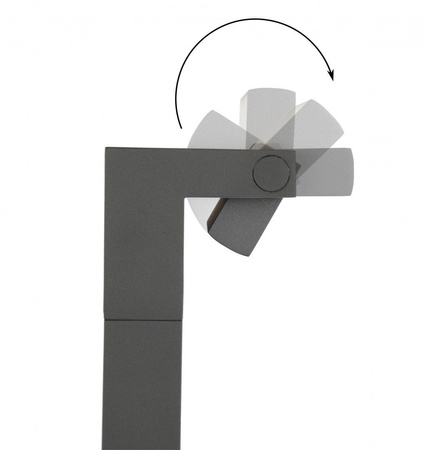 LED Rota RT-580 10W 720lm 4000K neutrálna biela 58cm Su-Ma Vonkajšie stojace záhradné svietidlo