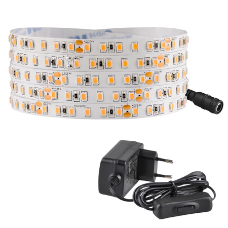 LED pásik 35W 3400lm 2700K, teplá biela 120° biela stmievateľná Sanico Goldlux