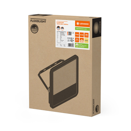 LED reflektor Vonkajšie reflektory 100W 14000lm 3000K IP66 Biele reflektory Ledvance