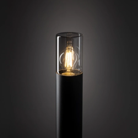 Svietidlo Ogrodowa Oprawa Zewnętrzna Stokowa Słupek E27 Black Wodoodporna IP44 IDA 11373 Nowodvorski