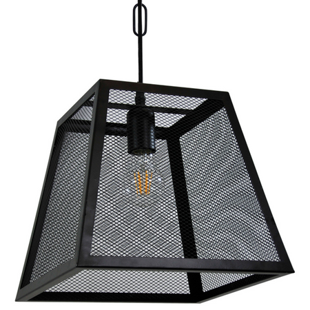 Sanico Goldlux E27 Black Madera Dekoratívne závesné stropné svietidlo