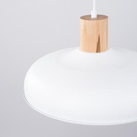 Stropné závesné svietidlo E27 Round White Scandinavian Indy Sollux