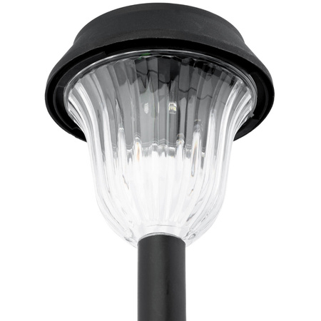 LED solárne záhradné svietidlo Drive 5500-6000K IP44 38cm súmrakový senzor