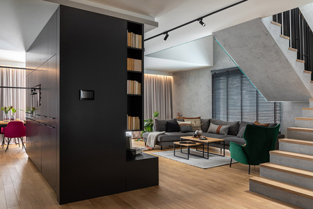 Bodové svietidlo 1 fáza LED 20W 1700lm 3000K, teplá biela čierny Moderný PROFIL TINOS 10383 Nowodvorski