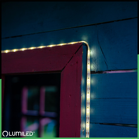 LED solárny pás 150x LED AVERO 3000K Warm IP44 5m LUMILED