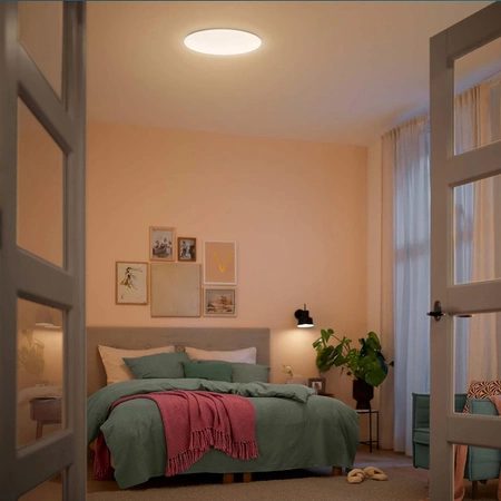 Stropné svietidlo LED Plafond 17W 1700lm 2700K White Moire CL200 Philips