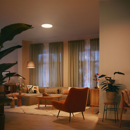 Stropné svietidlo LED Plafond 40W 4300lm 2700-6500K White s diaľkovým ovládaním Wincel Philips