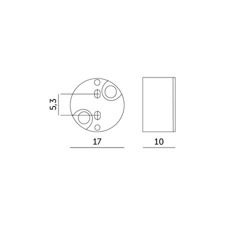 Keramická zásuvka Keramická zásuvka pre LED Cube MR16 Kobi
