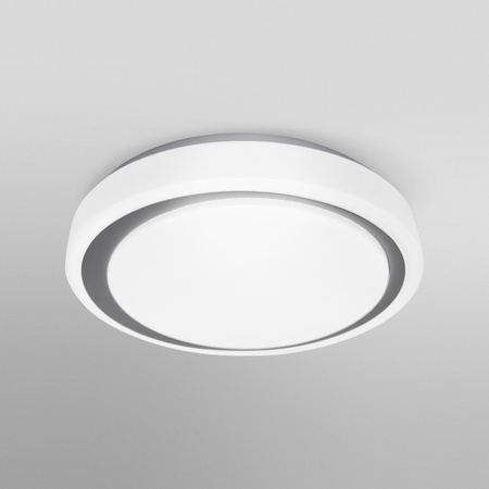 Plafond LED stropné svietidlo Povrchová montáž 26W 1500lm CCT Stmievateľné Okrúhla sivá SMART+ WiFi Moon Ledvance