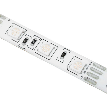 LED pásik 12V 72W 300LED 5050 RGB IP65 10mm 5m