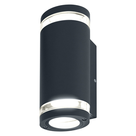 LED GU10 IP44 Endura Ledvance Grey Vonkajšia záhradná nástenná lampa