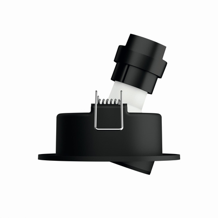 3x zapustené zapustené svietidlo GU10 Grey Donegal Philips