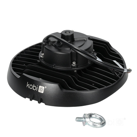 Priemyselné svietidlo LED High Bay 150W 24000lm 4000K neutrálna biela čierny IP65 IK07 Nina Pro Kobi