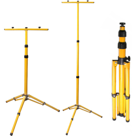 LED reflektor 2x 30W Pracovná LED lampa Stavebný statív 6500K