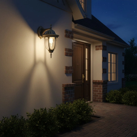 Nástenné svietidlo vonkajšie E27 Patina vonkajšie svietidlo IP43 Florencia Sanico Goldlux