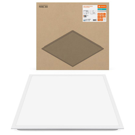 Panelové LED stropné svetlo 33W 3630lm 4000K, neutrálna biela stmievateľné povrchovo montované biele 60x60cm kompaktné Ledvance