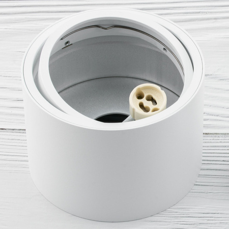 Povrchové svietidlo HALOGEN 15W Spot Tuba Moving white LED žiarovka GU10 ES111 COB 3000K LUMILED