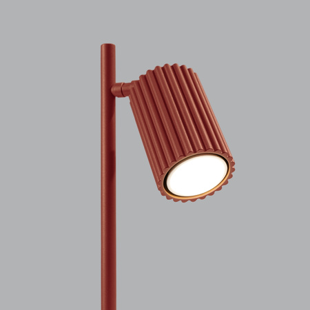 Stolová stojaca nočná lampa 1x GU10 Ochre Red Carbon Deep Space SL.1643 Sollux