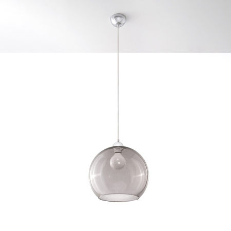 Stropné závesné svietidlo Hanging Ball E27 Round Graphite Minimalist Ball Sollux