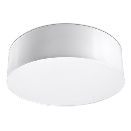 Stropné svietidlo Plafond 2x E27 Round White Minimalist Arena Sollux