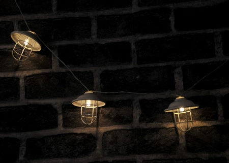 Dekoratívna girlanda na batérie 10 x LED 2700K biela IP20 Loft Sanico Goldlux