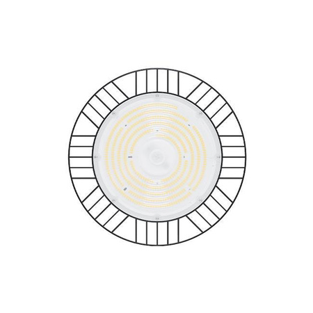 High Bay 200W 30000lm 4000K Neutrálna 90° stmievateľná priemyselná LED lampa čierna IP65 Masterled