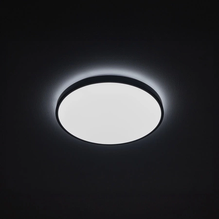 Plafond Stropné svietidlo LED 22W 1300lm 4000K, neutrálna biela čierna Vodotesné IP44 AGNES ROUND LED 8183 Nowodvorski