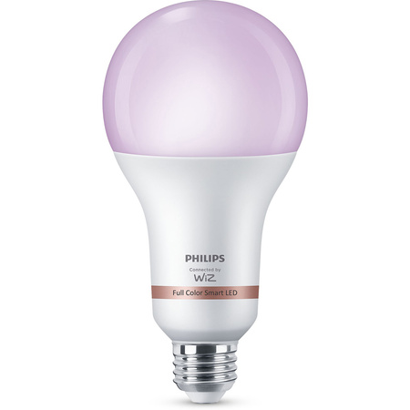 LED žiarovka E27 A80 18,5W = 150W 2452lm 2200-6500K RGB + TW Smart SMART WiFi Bluetooth App WiZ Philips