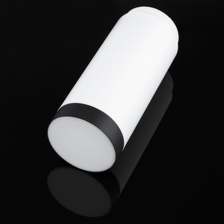 Záhradný stojaci vonkajší stĺp E27 čierny IP44 Manila 65 cm Masterled