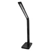 Stolová nastaviteľná stolová lampa LED 7W 420lm 2700/4000/4500/5000/6000K CCT Nabíjateľné školské nočné svetlo USB Stmievateľné vypínač čierny Ingrid Masterled