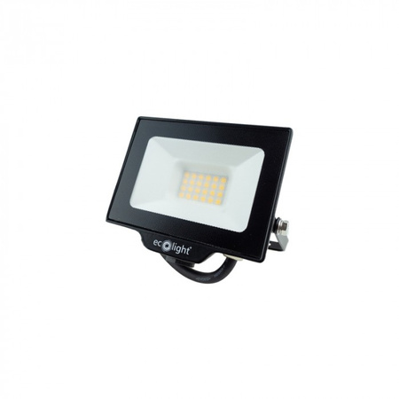 LED reflektor reflektor 20W 1800lm 4000K, neutrálna biela IP65 NL-1 Ecolight