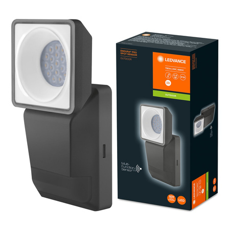 LED reflektor Vonkajší reflektor 8W 750lm 4000K IP55 sivý so senzorom pohybu a súmraku Endura Ledvance