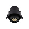 Zápustná montáž GU10 čierna MONO SLIDE 10799 Nowodvorski