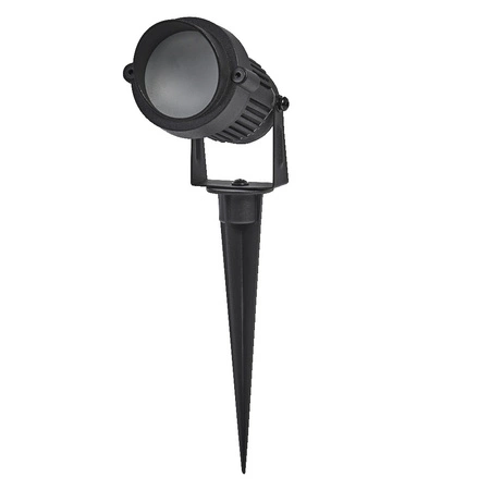 Vonkajšia záhradná lampa LED solárne poháňané reflektory 1W 60lm 3000K IP44 Black Endura Ledvance