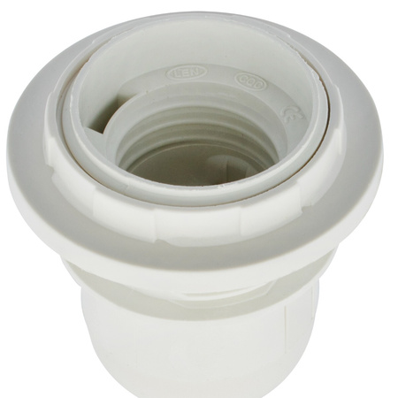 Objímka žiarovky E27 do zásuvky s vodičom a svorkovnicou