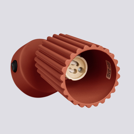 Nástenné svietidlo Reflektor Tuba Spot 1x GU10 Ochre Red Carbon Deep Space SL.1636 Sollux