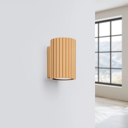 Nástenné svietidlo Reflektor Tuba Spot 1x GU10 Gold Carbon Deep Space SL.1650 Sollux