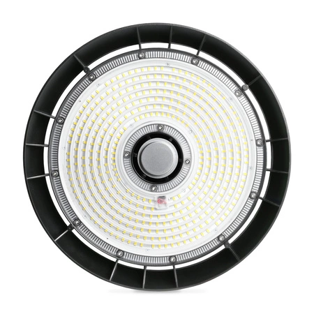 Priemyselné svietidlo LED High Bay 200W 32600lm 5000K neutrálna biela 90° Black Pendant IP65 Videx
