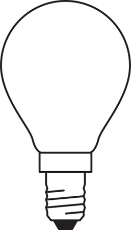 LED žiarovka P45 E14 5,9W = 60W 806lm 6500K studená biela 300° STAR CLASSIC Osram
