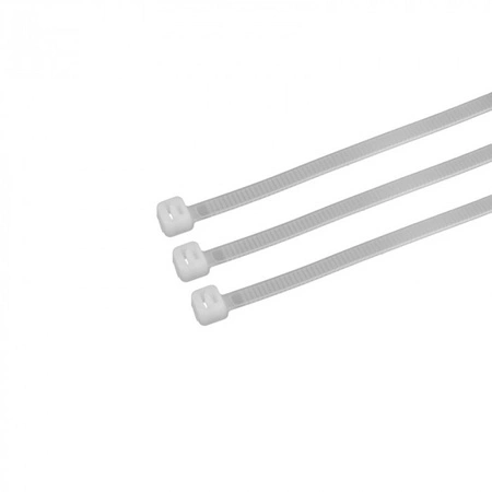 Káblové pásky 4,6x250 mm Biela PREMIUM OKP-46250W .MORE 100 ks.