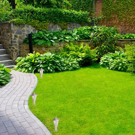 Vonkajšie záhradné svietidlo LED JUPITER E27 Pole 35cm Satin Gold Volteno