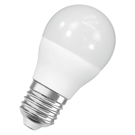 LED žiarovka P45 guľka E27 6,5W = 60W 806lm 6500K studená biela 150° STAR CLASSIC Osram