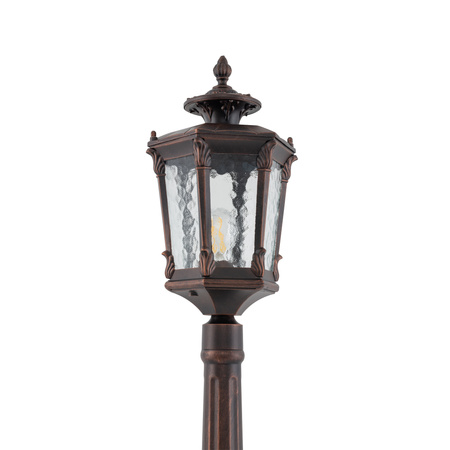 Záhradné svietidlo vonkajšie stojace E27 medené vodotesné IP44 AMUR 4694 Nowodvorski