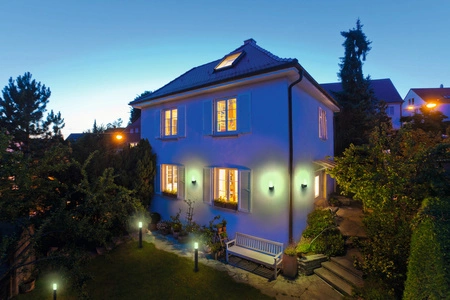 Záhradná LED tyč Vonkajšia stojaca lampa 10W 380lm 3000K, teplá biela RGBW Stmievateľná 80cm IP44 Sivá SMART+ WiFi Pipe Ledvance