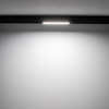 LED lampa na zbernicu 1 fáza 9W 440lm 4000K, neutrálna biela čierna priemyselná LVM LINE 10651 Nowodvorski