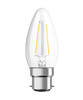 LED žiarovka B35 sviečka B22d 2,5W = 25W 250lm 2700K teplá biela 300° Retrofit Filament CLASSIC Osram