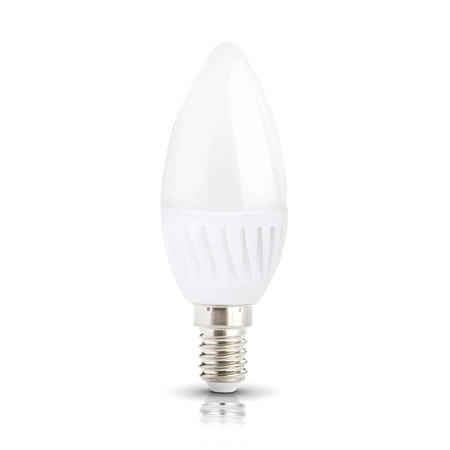 LED žiarovka E14 sviečka 9W 900lm 3000K teplá biela 200° Premium Kobi