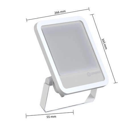LED reflektor Vonkajšie reflektory 125W 15000lm 6500K IP66 Biele reflektory Ledvance