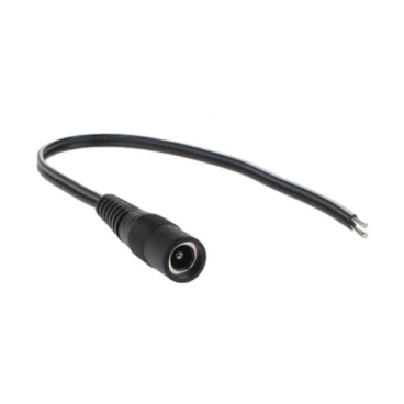 Napájacia zásuvka DC 2,5/5,5 mm s 15 cm káblom